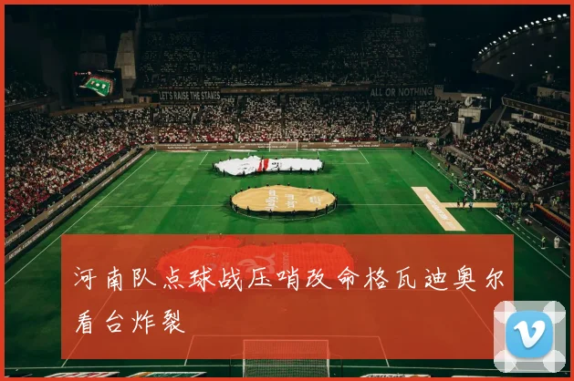 河南队点球战压哨改命格瓦迪奥尔看台炸裂